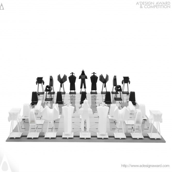 Chess Drama Three-Dimensional Chinese Chess by Lingfang Shen
