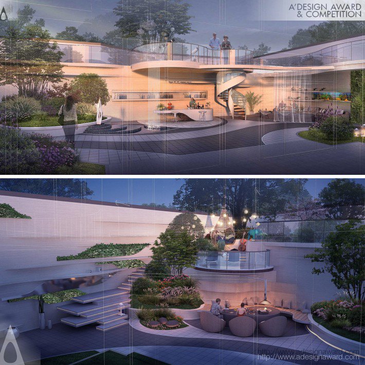 Beijing Miland International Landscape Planning and Design Co., Ltd. China Courtyard of Clouds