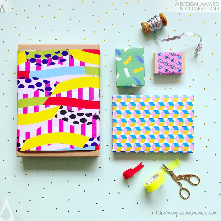 Wrapping Paper Wrapping Paper For Small Presents by Charmaine Leung