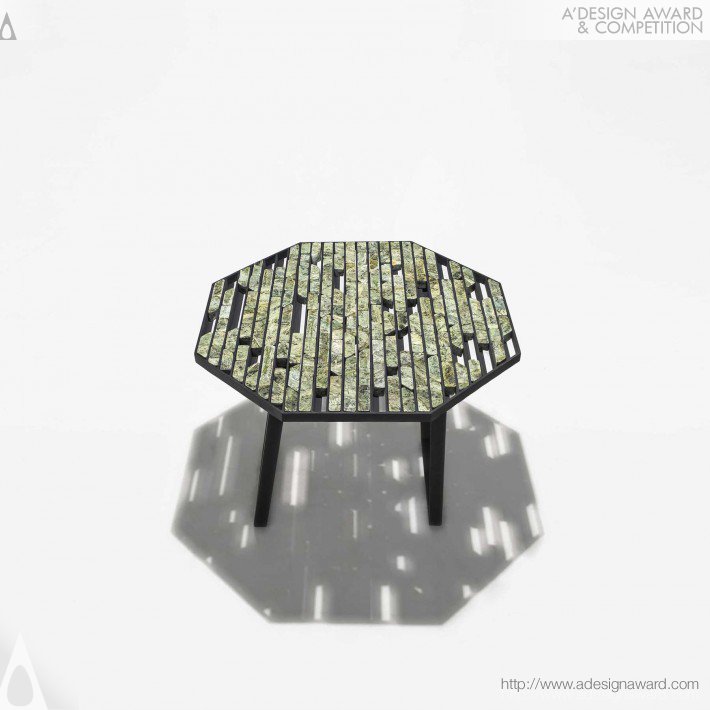 Omid Mohammadi - Warp and Woof Tea Table