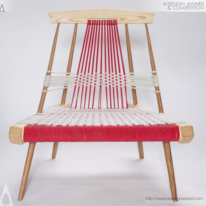 Stoel Burrowes - Cat&#039;s Cradle Living-Room Chair