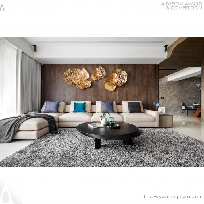 Texture of Sphere Residential Interior Design by Yu Kun Shih