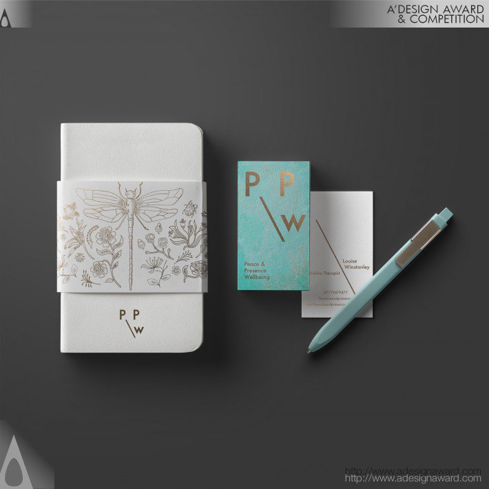 Peace and Presence Wellbeing Branding by Lisa Winstanley