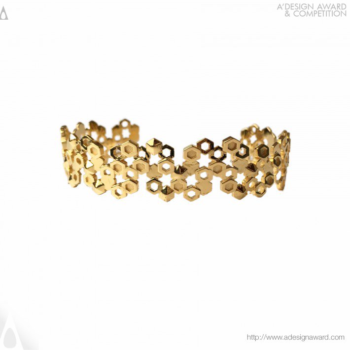 Vestiges Cuff by Fatima Dahmani