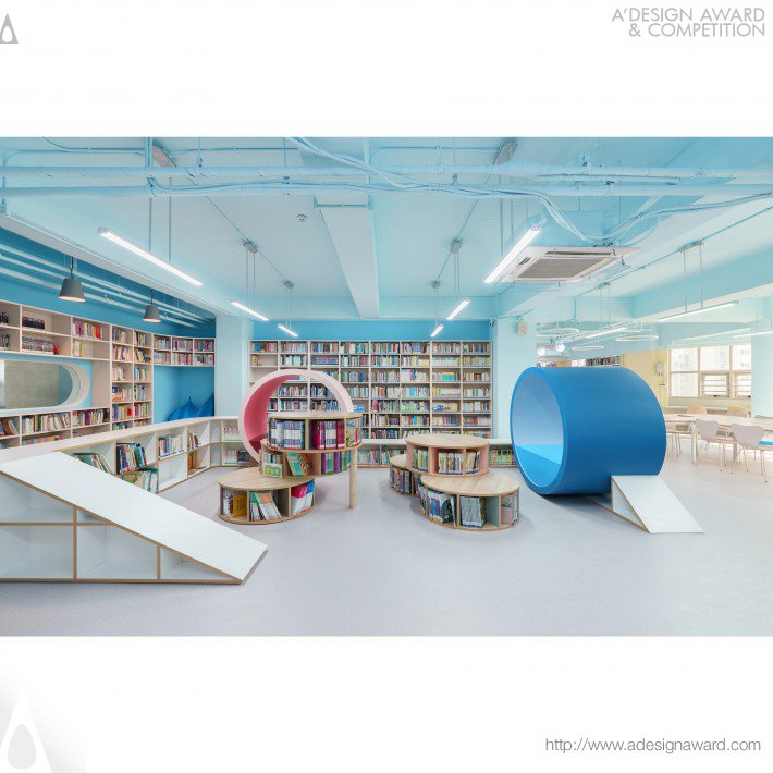 Oksoo Elementary School Library by Yoojin Jang