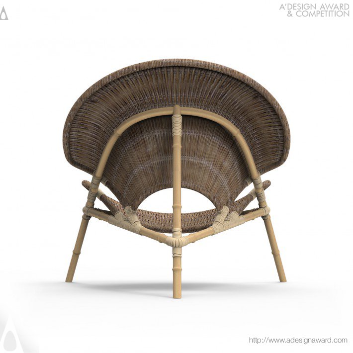 Bamboo Leisure Chair by Wei Jingye