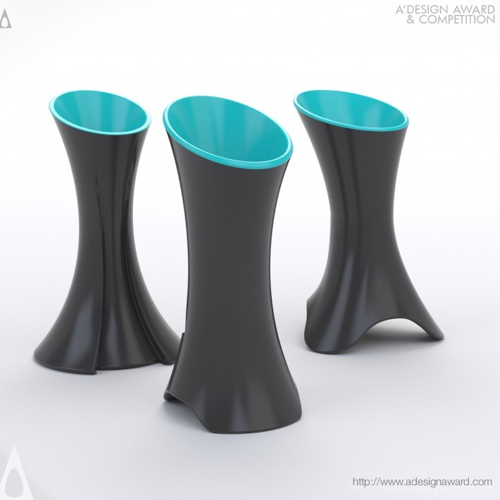 Curva Vase Collection Vase by Bruno Oro