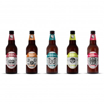 Treboom brewery beer range Beer Packaging Design