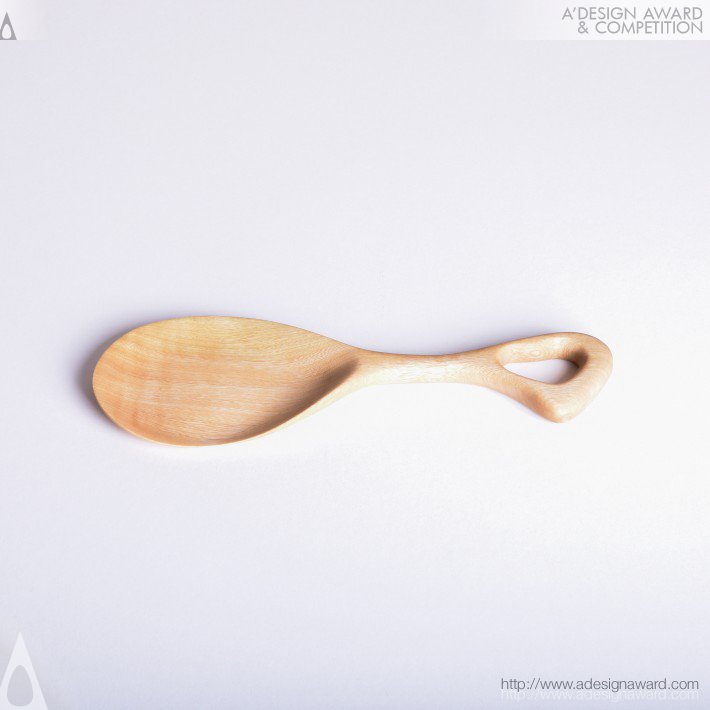 Wooden Spoon Rice Spoon by Seyyedeh Shadi Ghoreishi