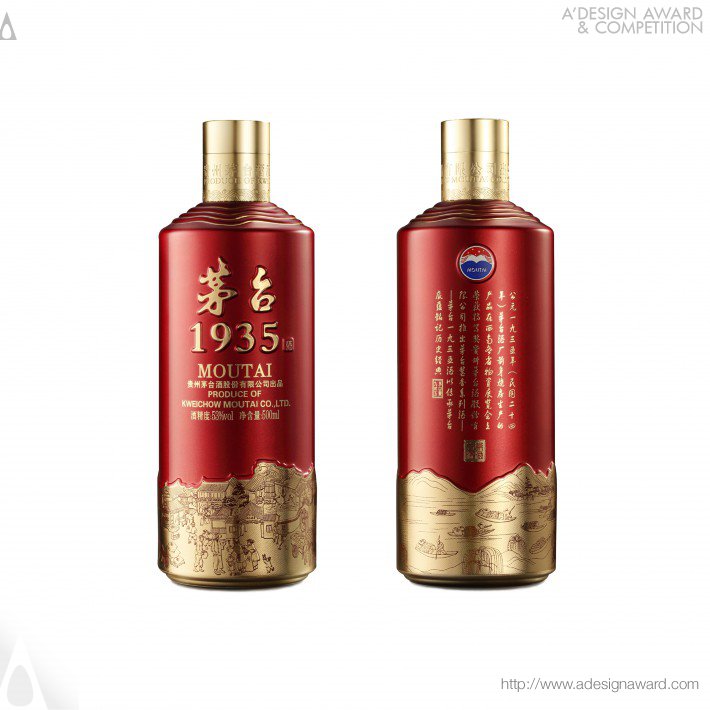 Moutai 1935 Liquor Packaging by Chengdu Wanjiazu Technology Co., Ltd