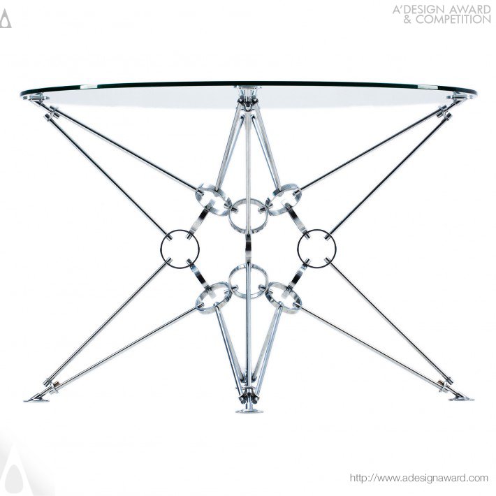 Irraciodesign Team - 8 Pyramids Table