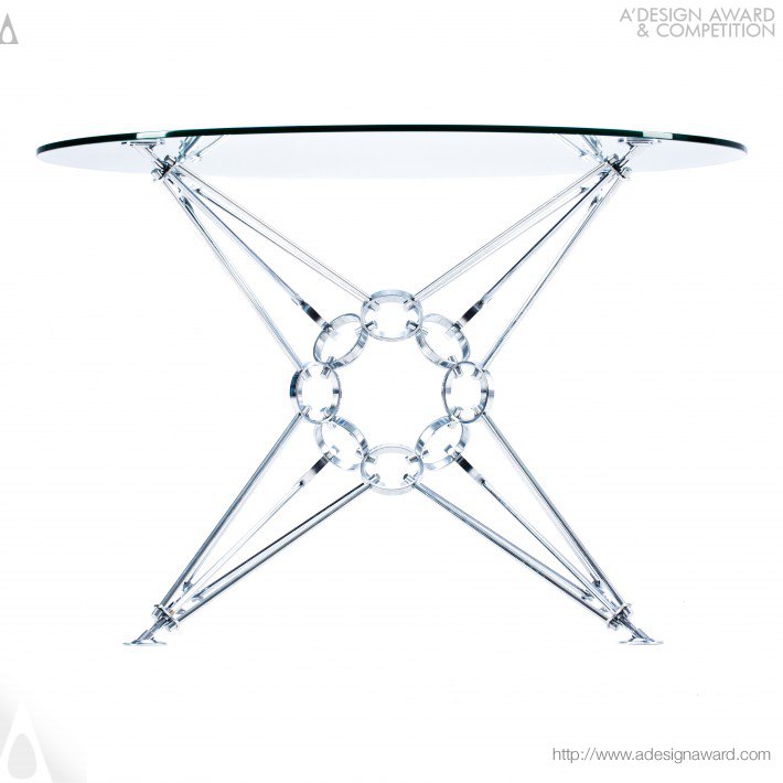 8 Pyramids Table by Irraciodesign Team