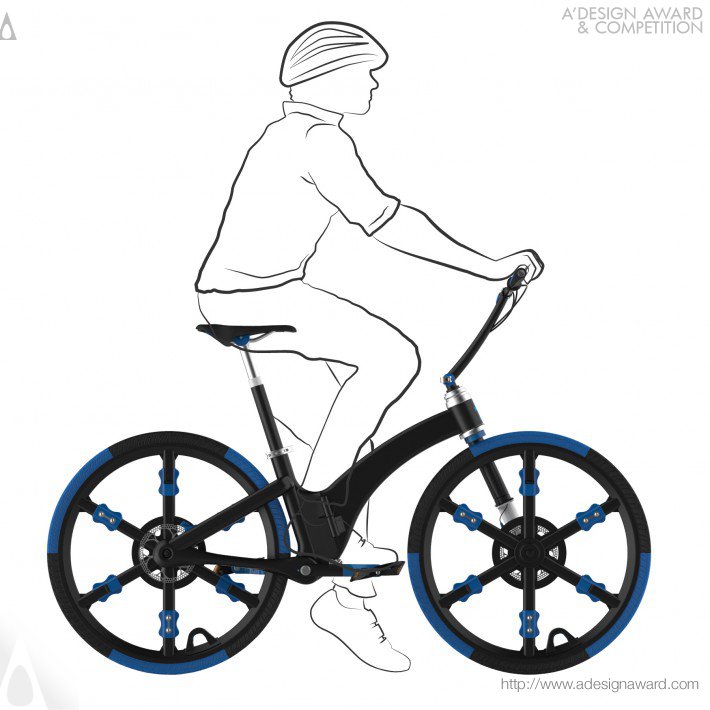 Folding Bicycle by Monica Oddone