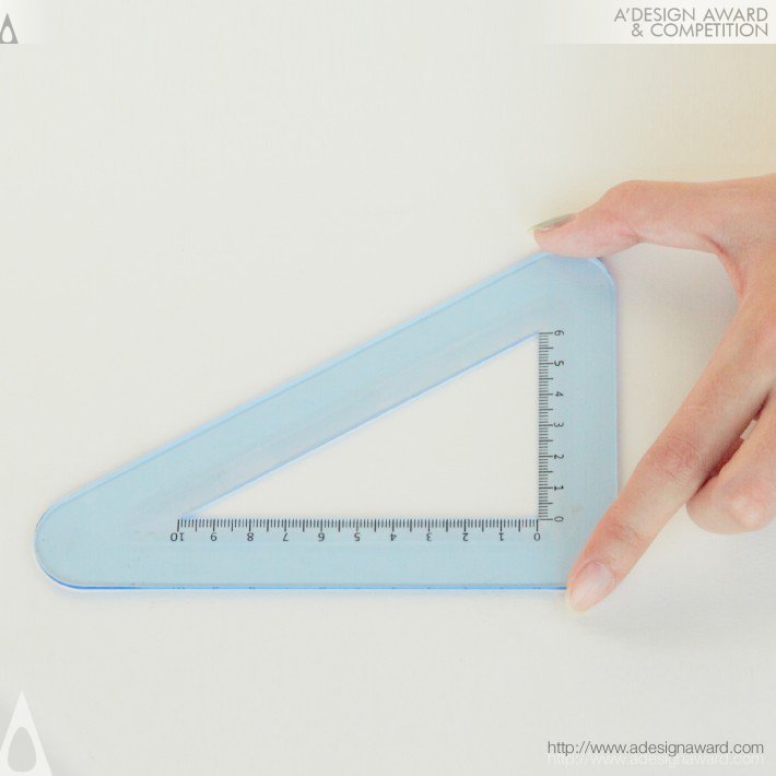 KAIQI - Rounded Ruler A Set of Ruler Designed For Children