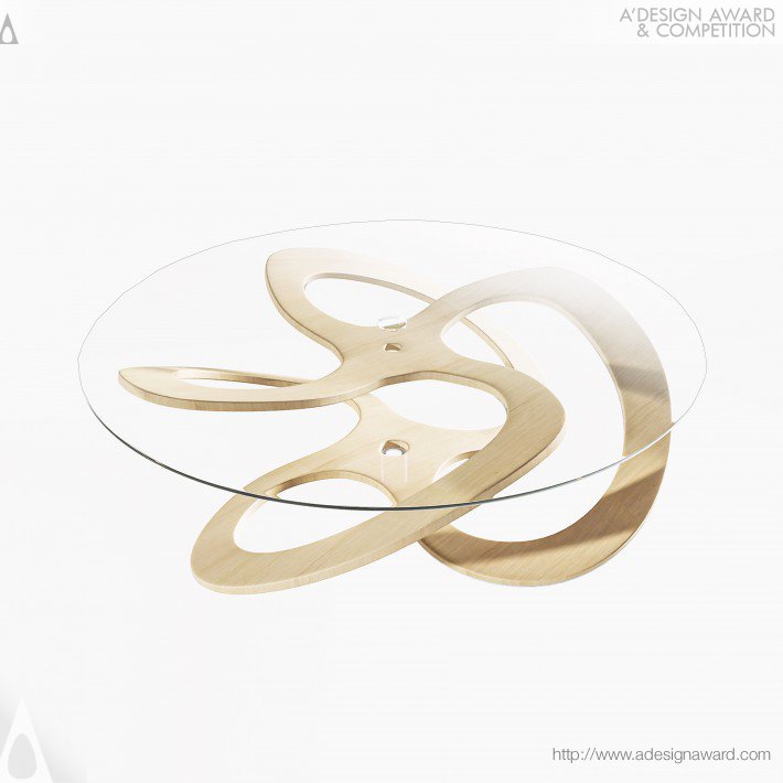 Folding Seasons Coffee Table by Aw Siao Ping