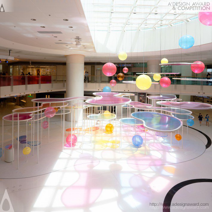 Color Symphony Pavilion by Ho Wang Owen Lam and Pui Sze Kong