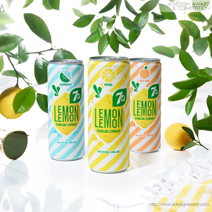 PepsiCo Design and Innovation - 7up Lemon Lemon Brand Packaging