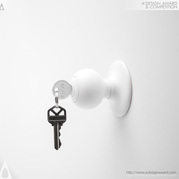 Doorknob Key Holder by Denny Liao