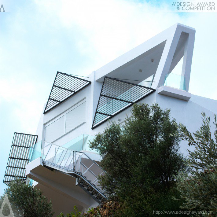 Polygon House Residential Architecture by Ioannis Panagiotou