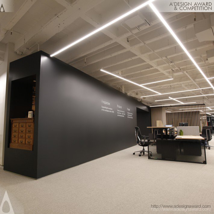 Ultramodern Linear Showroom Architecture Lighting by CENTERLIGHT INC