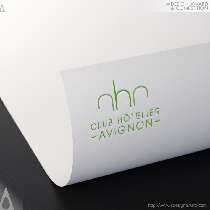 Club Hotelier Avignon Visual Identity by Delphine Goyon &amp; Catherine Alamy