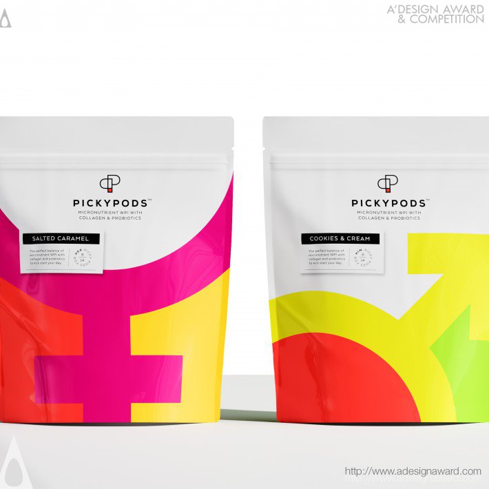 Pickypods Packaging For Supplements by Angela Spindler