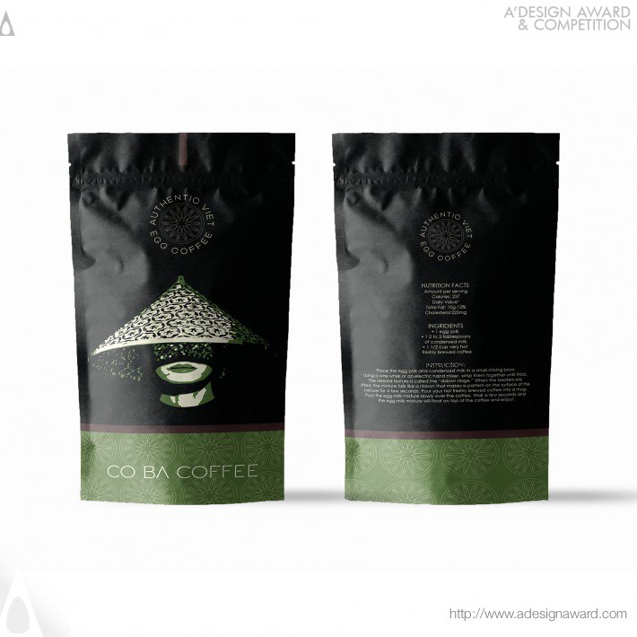 My Linh Mac - Co Ba Coffee Packaging Design