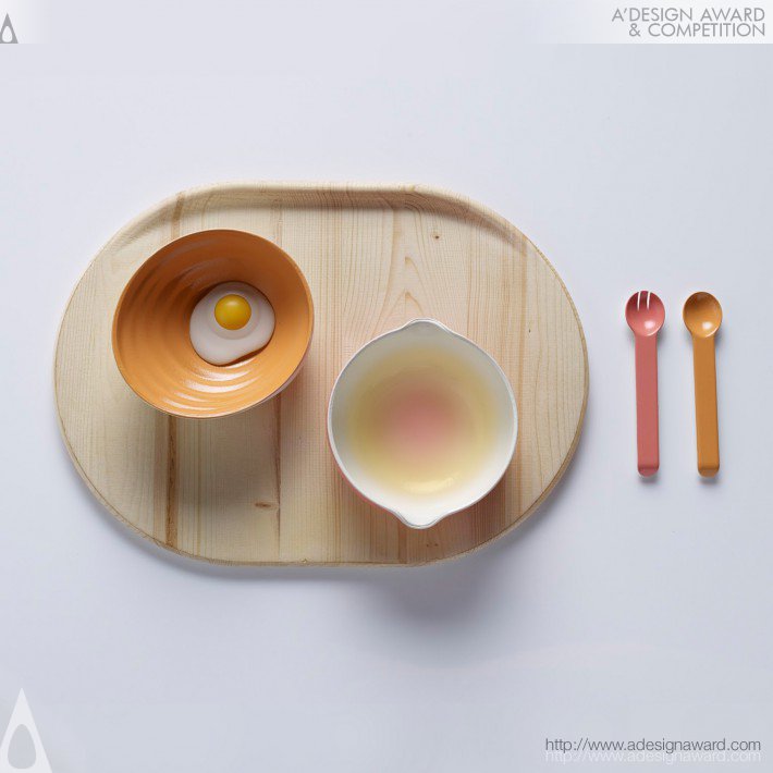 Sensory Tableware Set by Yi-Hsun Hsu