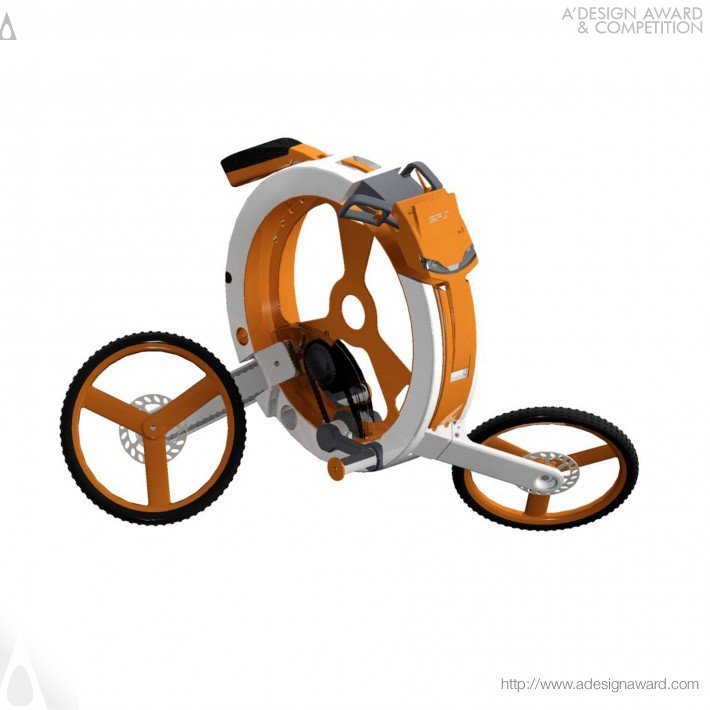 Arvind Mahabaleshwara - Donut Folding Bicycle