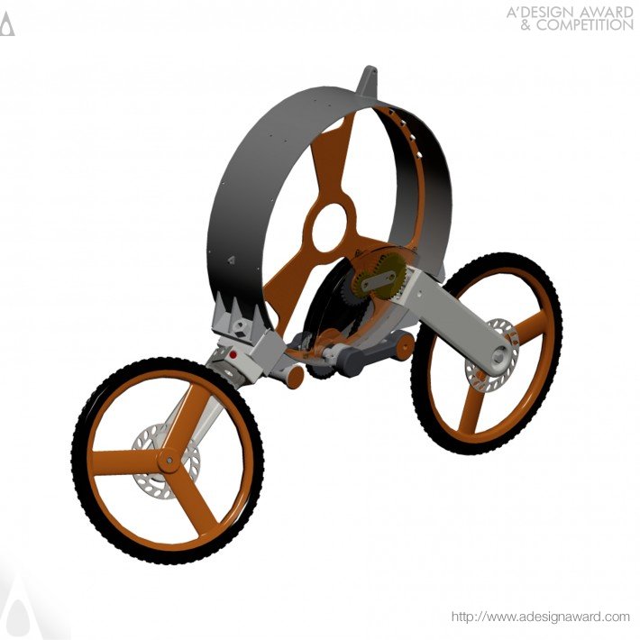 Folding Bicycle by Arvind Mahabaleshwara