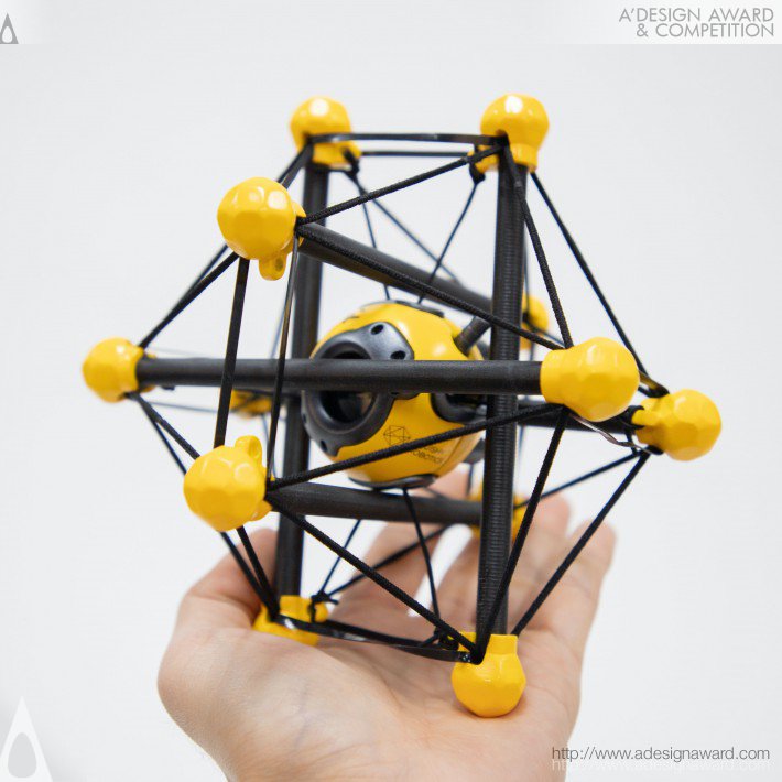 Tensegrity Deployable Sensor For Disaster Area by Daniel Lim