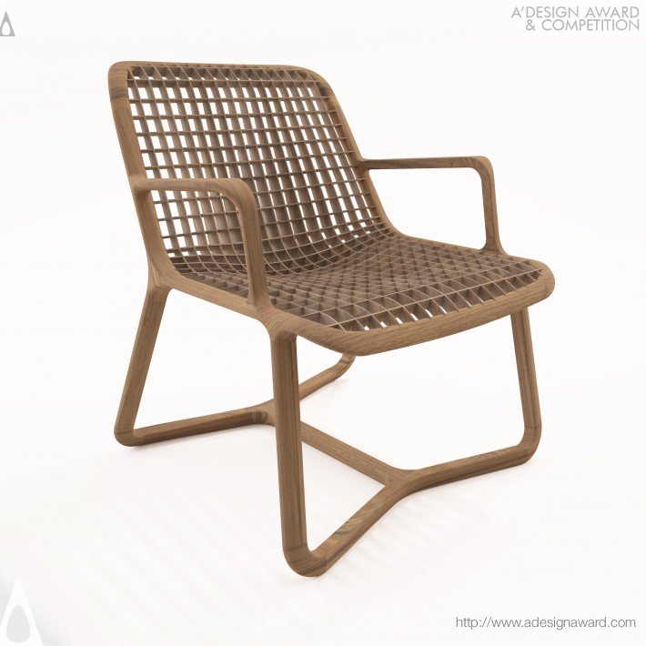 Riza Air Lounge Chair by Thelos Design Team