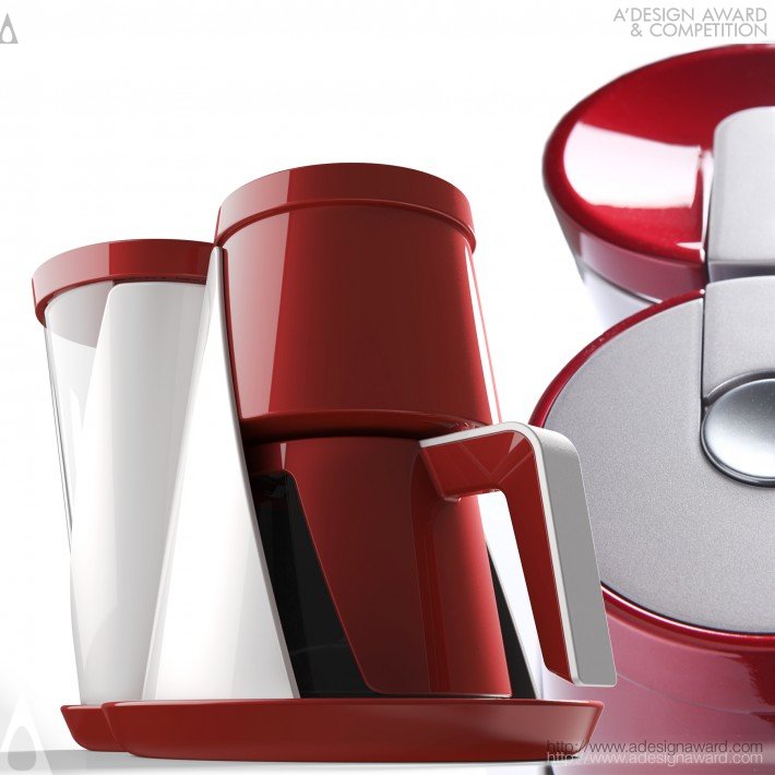 Vestel ID Team - Mood Breakfast Set Kettle, Coffee and Tea MacHine, Toaster