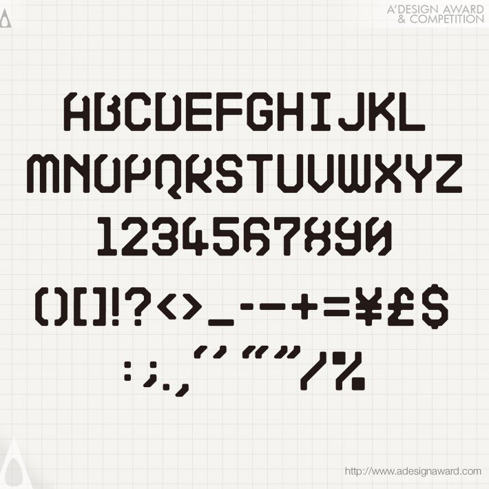 Typeface by Takafumi Miki