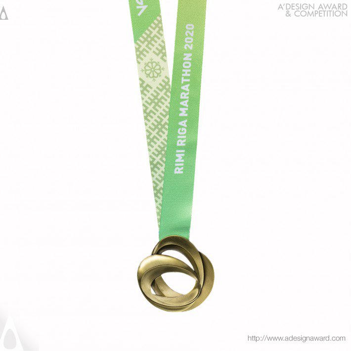 Junichi Kawanishi - Riga Marathon 2020 Runner&#039;s Medals