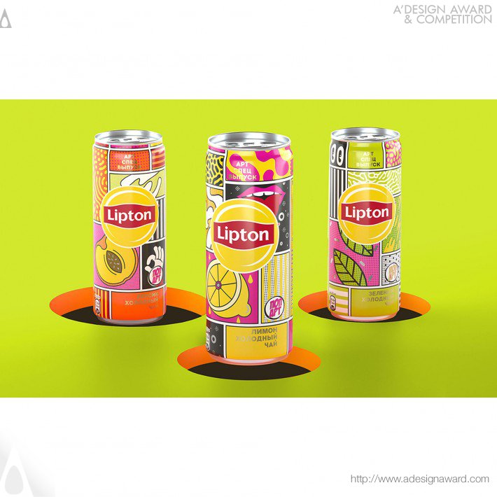 PepsiCo Design and Innovation - Lipton Pop Art Special Edition Beverage