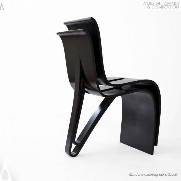 Daisuke Nagatomo and Minnie Jan - Kulms Stackable Chair