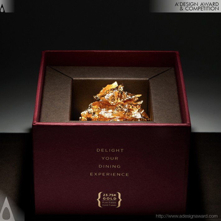 Gold Leaves Packaging by Wong Ka Wai