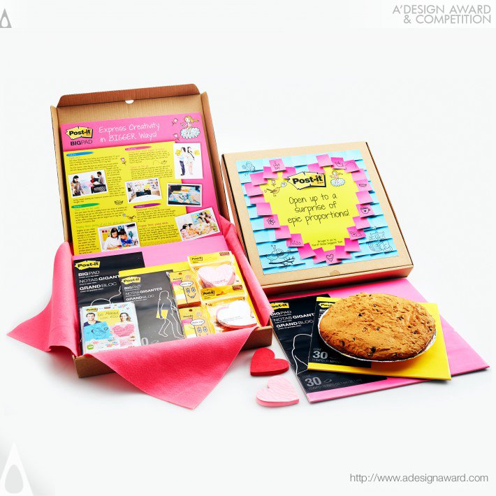 Post-It Epic Proportions Media Kit by Lawrens Tan