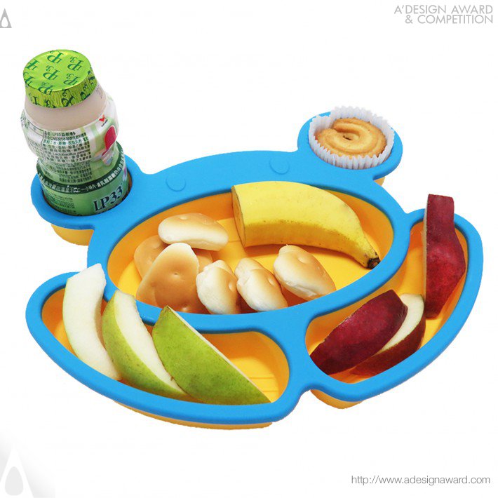 ChungSheng Chen - Happy Bear Silicone Meal Plate