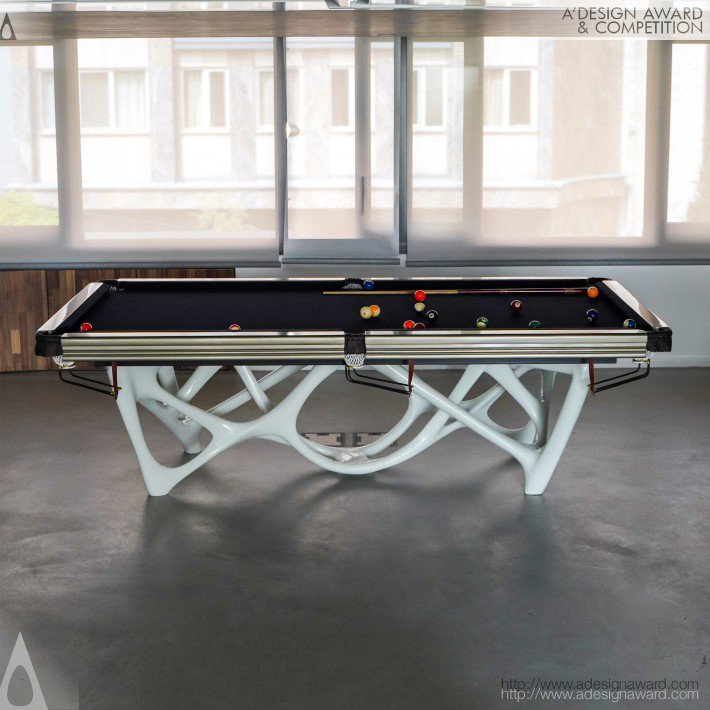 Meta Cell Pool Table by Abbas Sufinejad