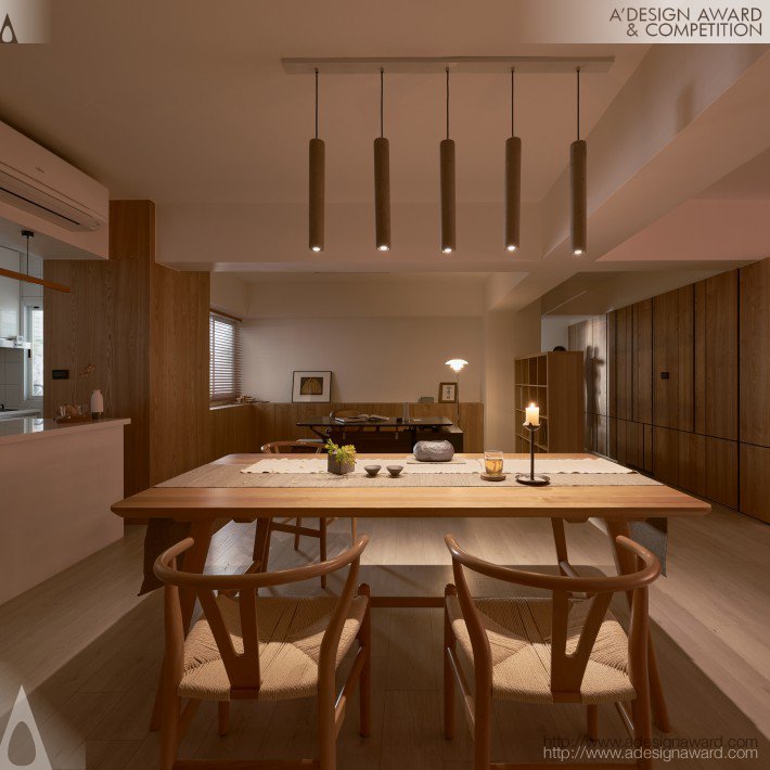 Wei-Ting Wu - Warm Twilight House Residential Interior Design