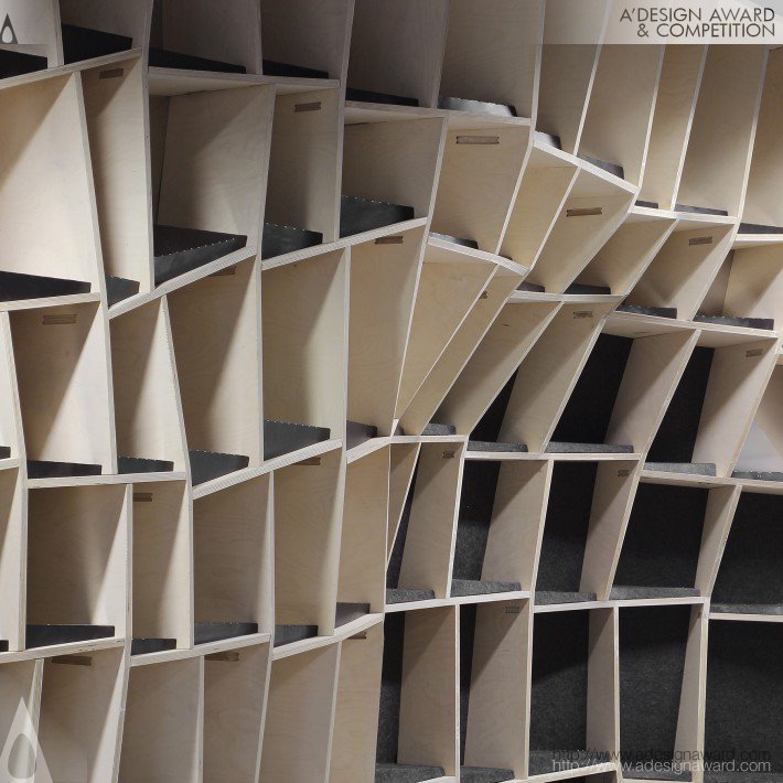 Trevor Ryan Patt - Lamellae Multifunctional Shelving