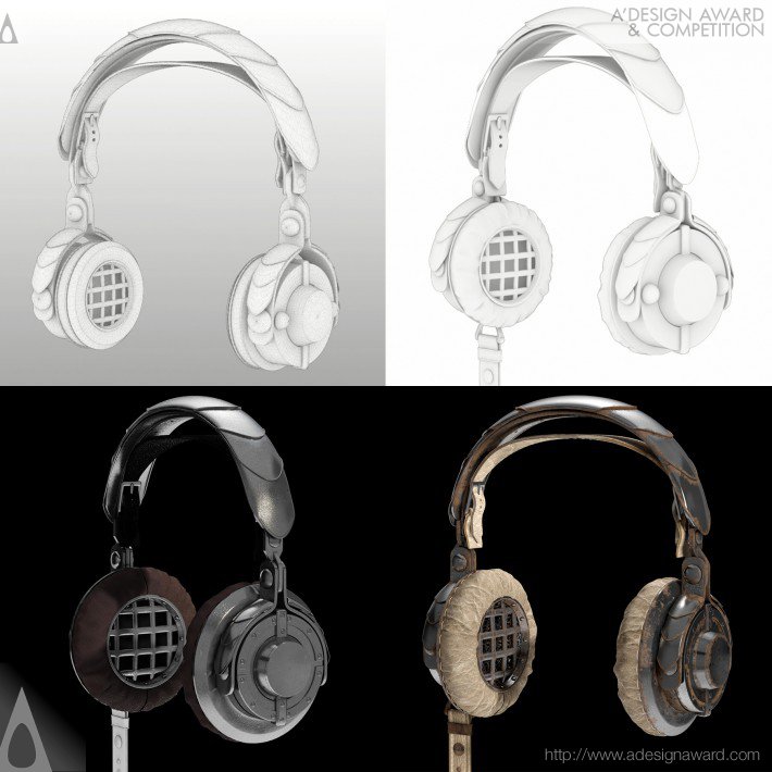 Medieval Headphones by Diego Otero Rodríguez