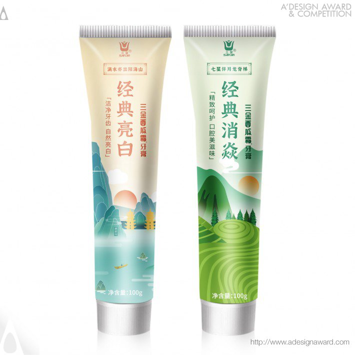 Toothpaste Package by Longsheng Zhong