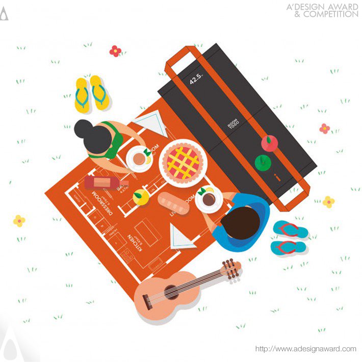 STUDIO LUCKIDS Bag and Picnic Mat