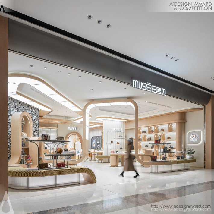 Mo Zheng - Musee Beijing Flagship Store Retail Design