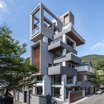 Terra Cascade Residential House by Jimmy Yung