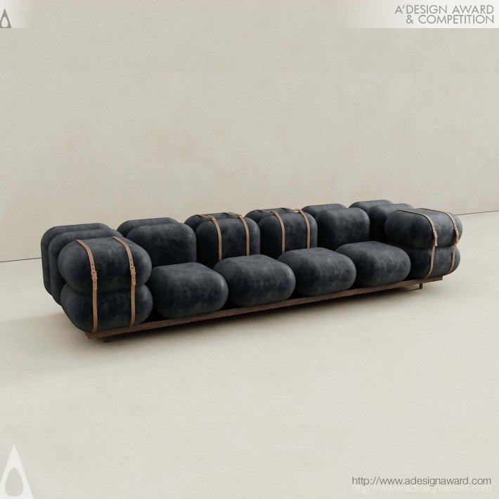 The Bevel Sofa by Sara Hayat