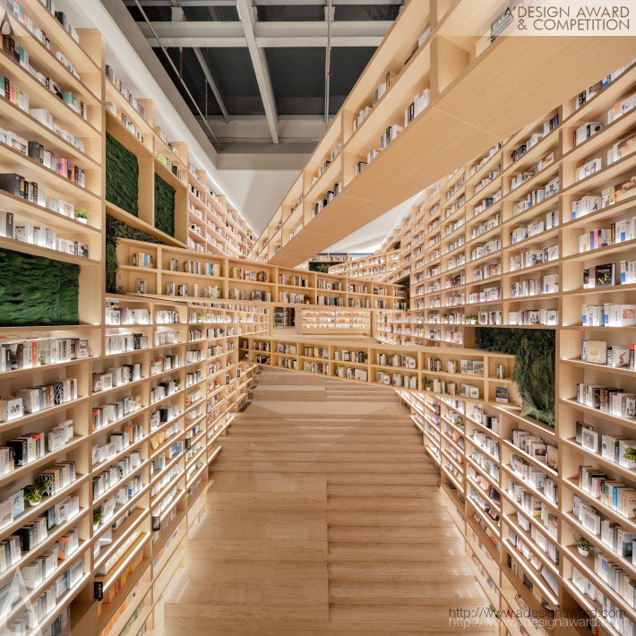 Znong Shu Ge Book Store by Masato Kure